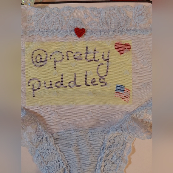 🩵 XXL VS The Lacie Lace Heart Blooms Cheeky Panty 🩵 - Picture 6 of 15